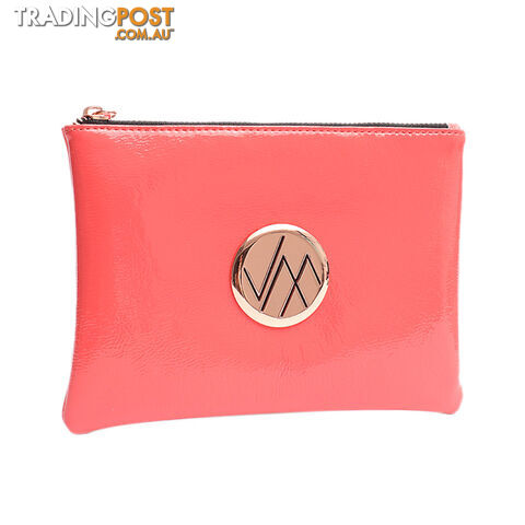 GIA CORAL GENUINE LEATHER LADIES CLUTCH - photo 3 of 3