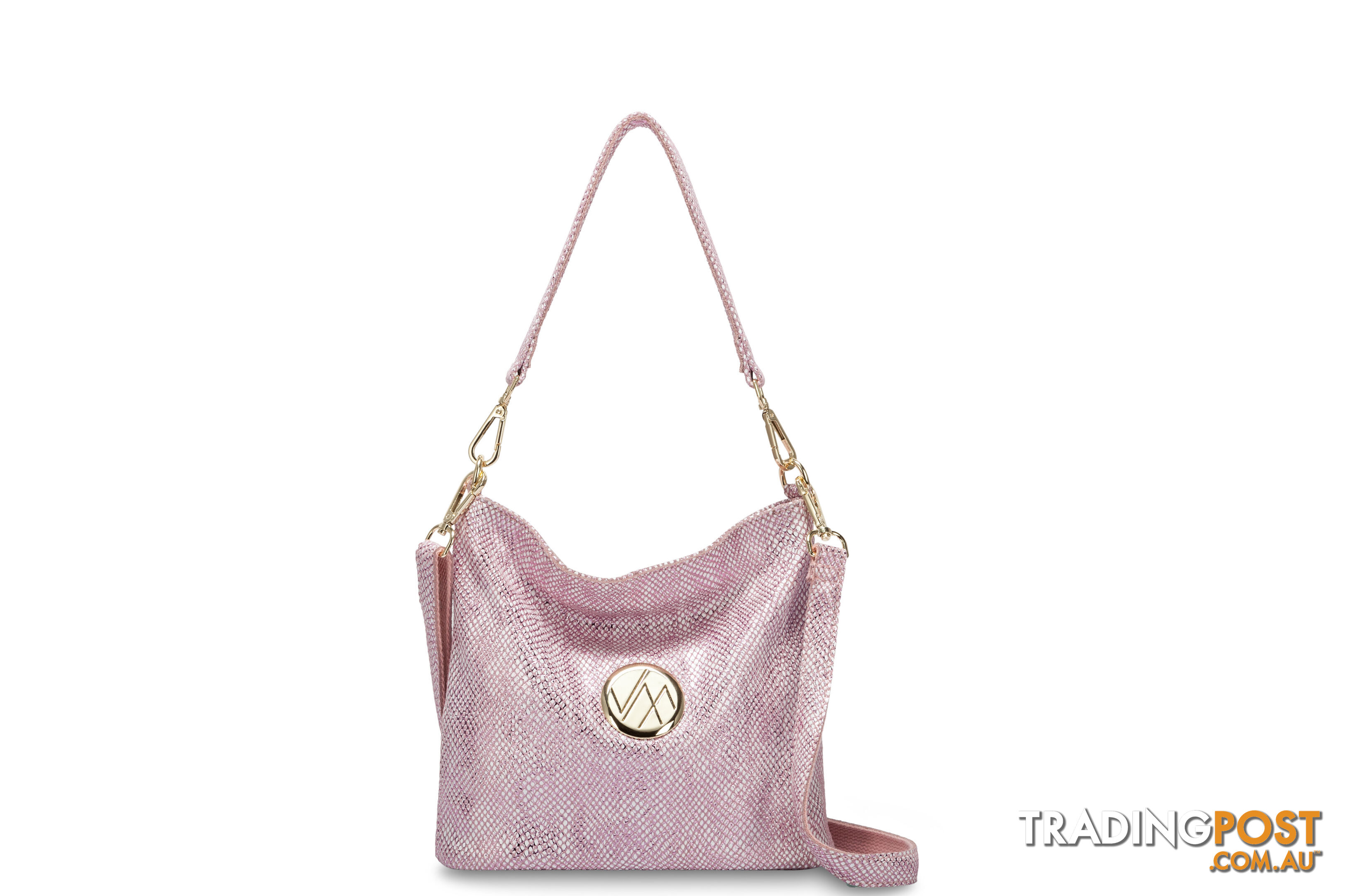 HIBAH PINK GENUINE LEATHER BAG