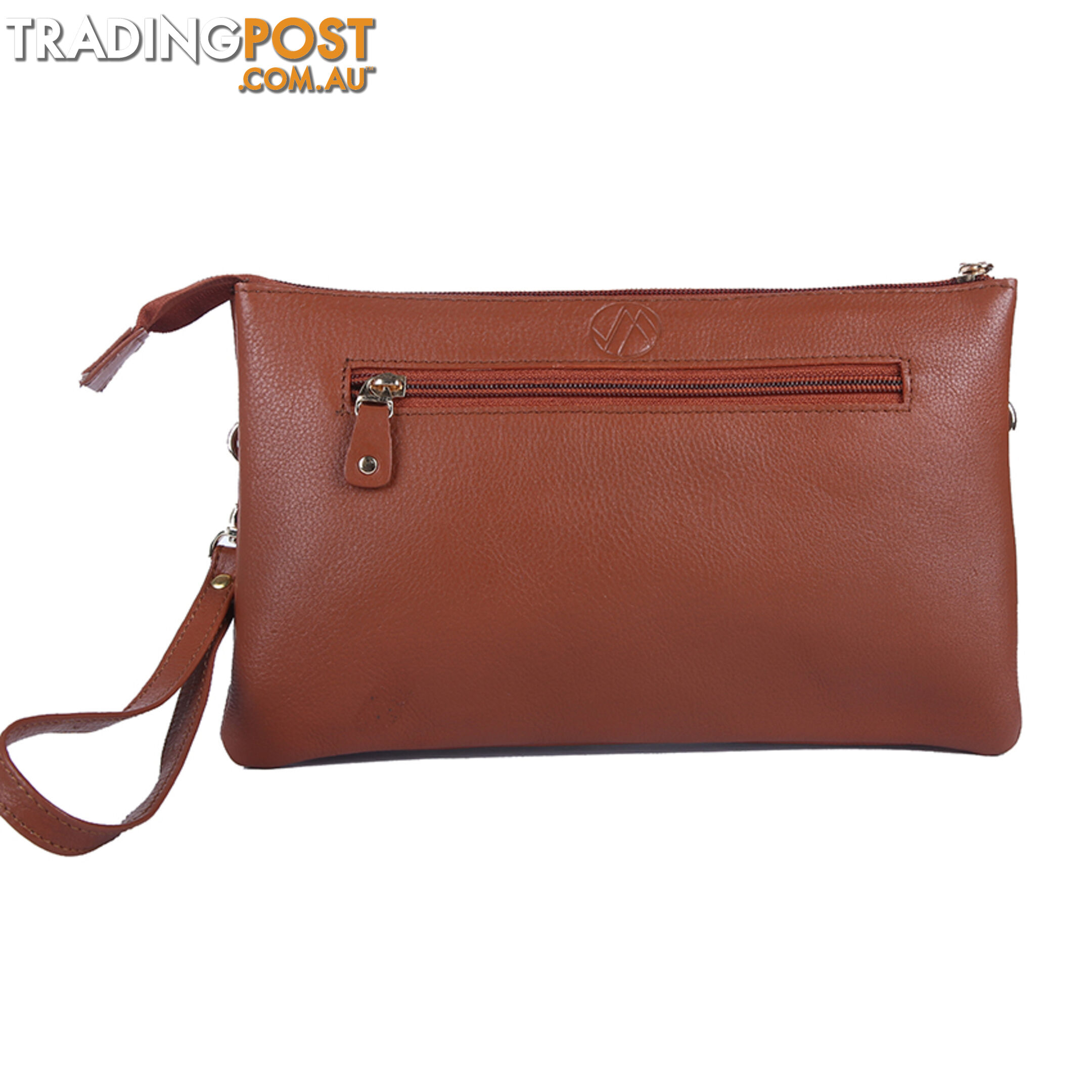 LIBERTY TAN WOMENS GENUINE LEATHER CROSSBODY BAG