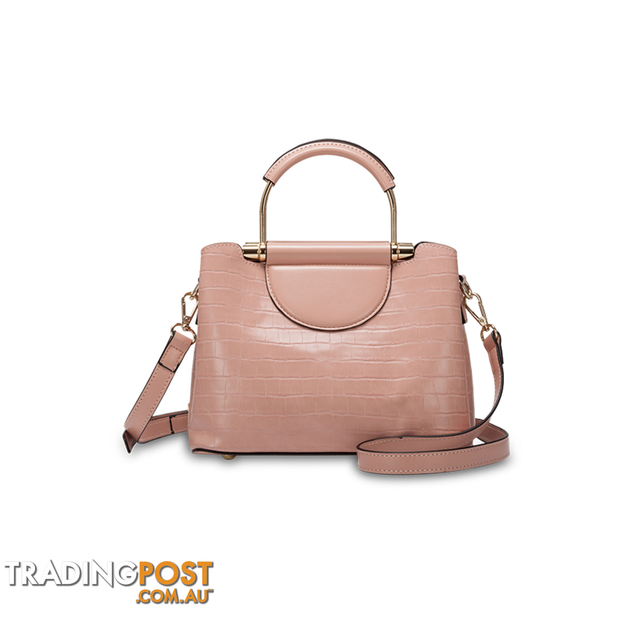 NILDA Blush Pink Womens Satchel Handbag