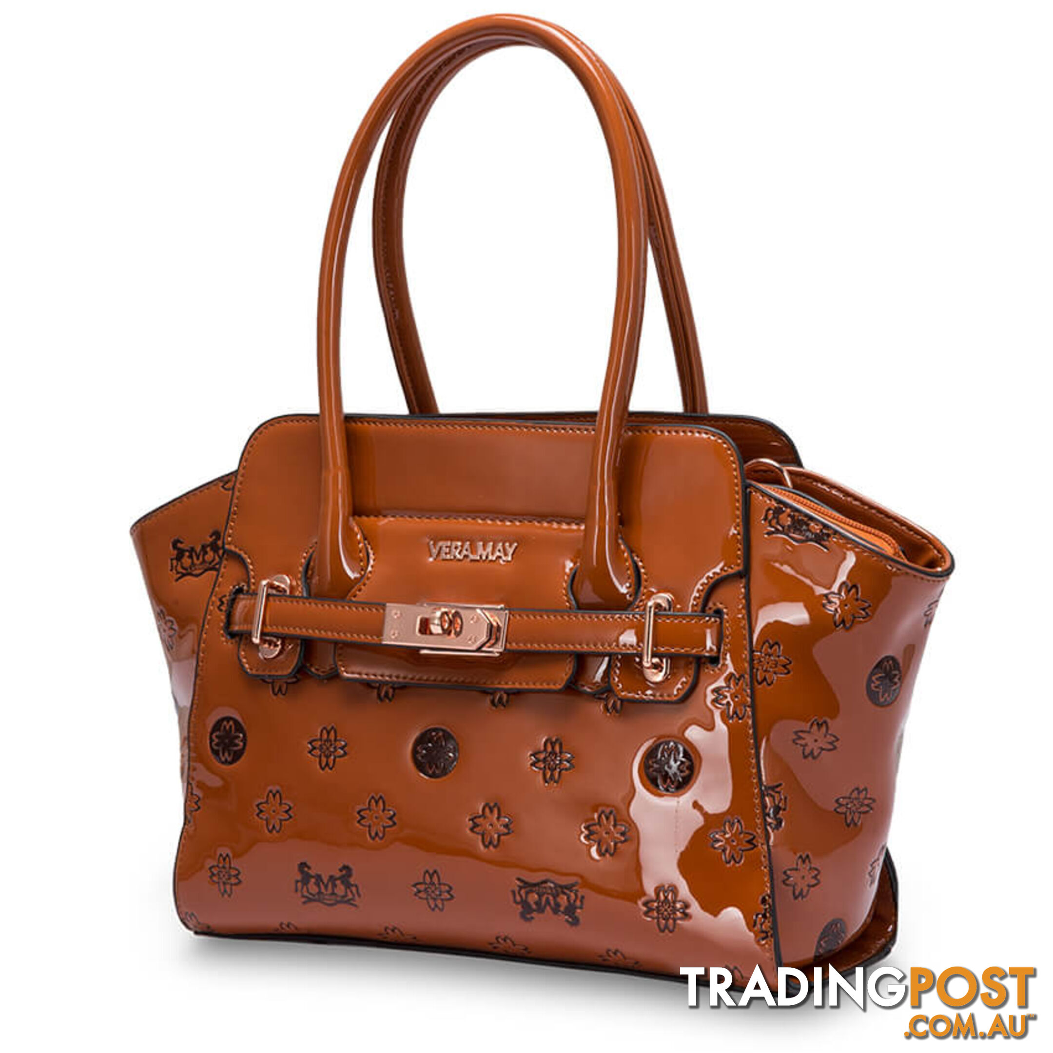 CURTIN Brown Handbag