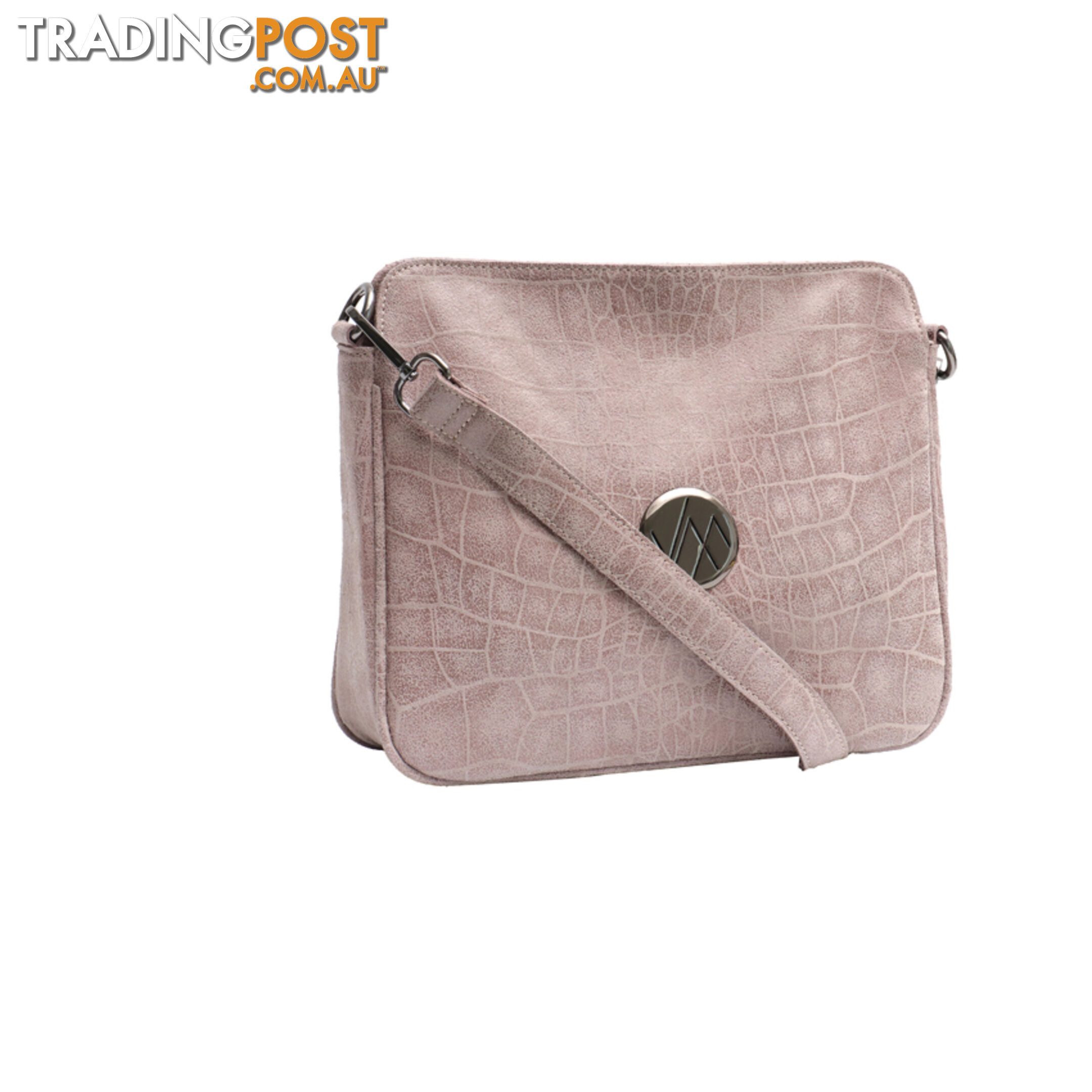 ATARA STONE GENUINE LEATHER LADIES HANDBAG