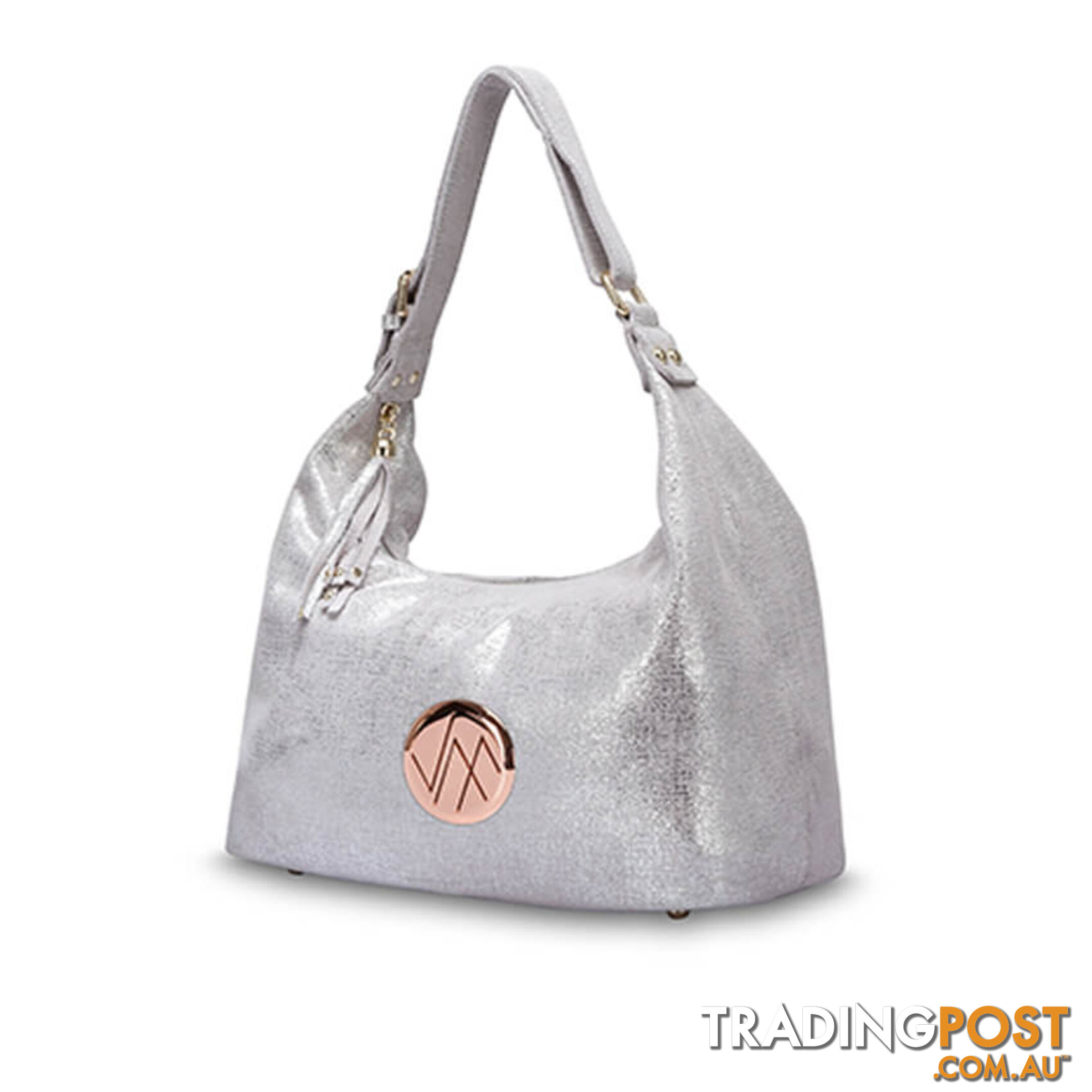 ERIKA Silver Women Handbag