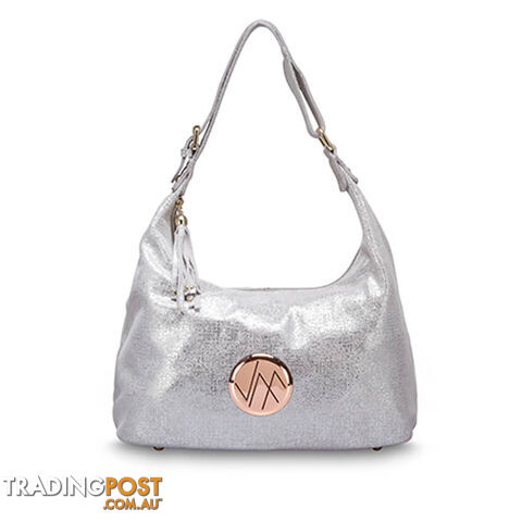 ERIKA Silver Women Handbag