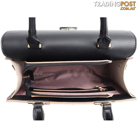 ORLA BLACK VEGAN LEATHER LADIES HANDBAG - photo 2 of 3