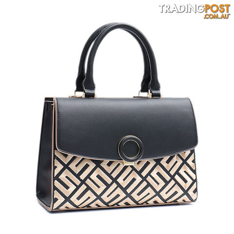 ORLA BLACK VEGAN LEATHER LADIES HANDBAG - photo 3 of 3