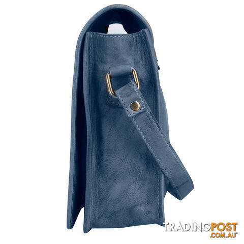 WILEY OLIVE GENUINE LEATHER OVERSIZE LADIES HANDBAG - photo 5 of 7