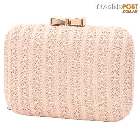 CHARMING PINK WOMEN'S CLUTCH BAG