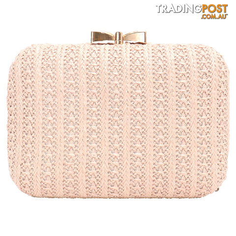 CHARMING PINK WOMEN'S CLUTCH BAG