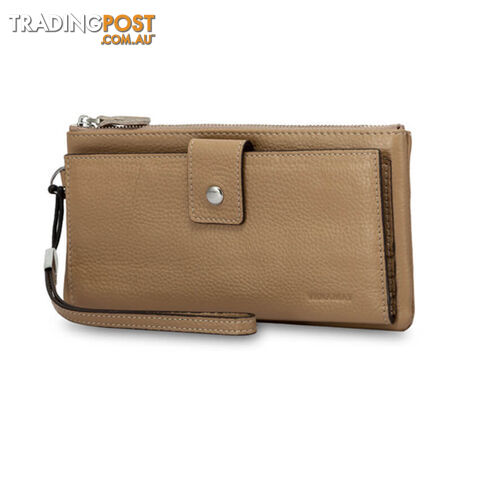 TORO Beige Womens Soft Genuine Leather Wallet - photo 3 of 3
