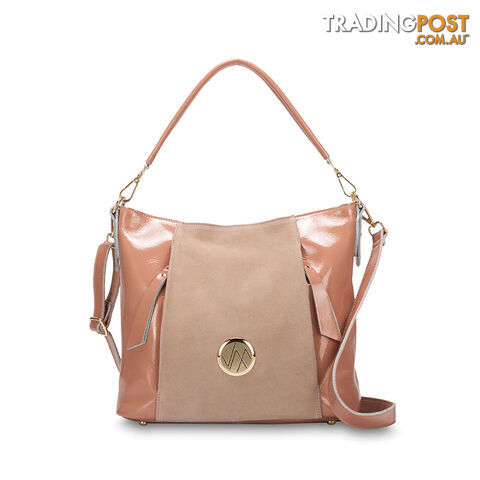 CINTA Blush Genuine Leather Womens Handbag