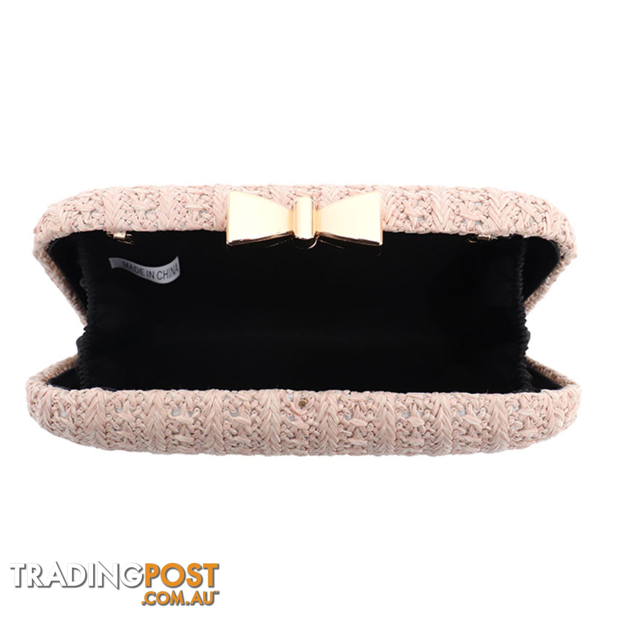 CHARMING BLACK WOMEN'S CLUTCH BAG