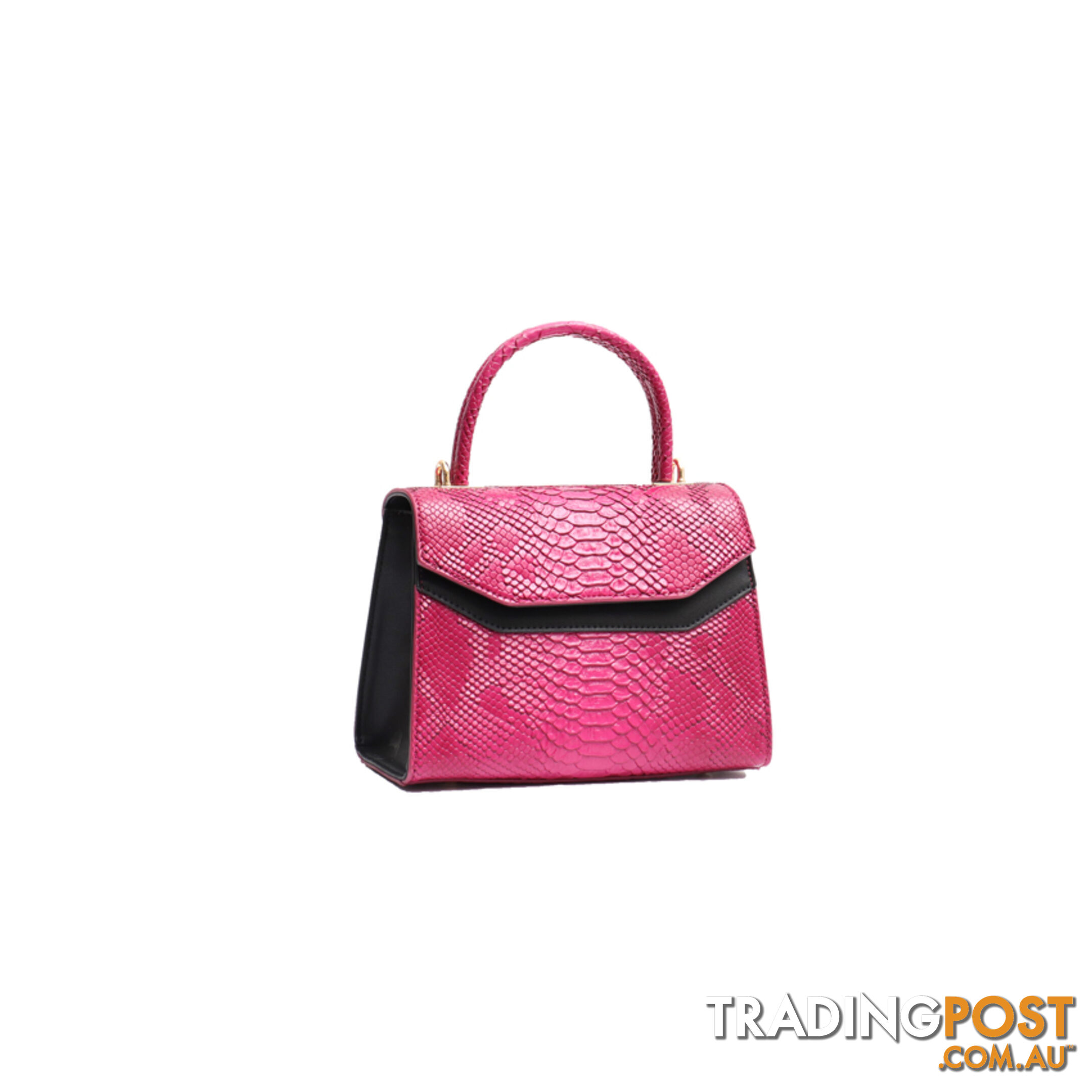 NYA FUSHIA PINK VEGAN LEATHER LADIES HANDBAG