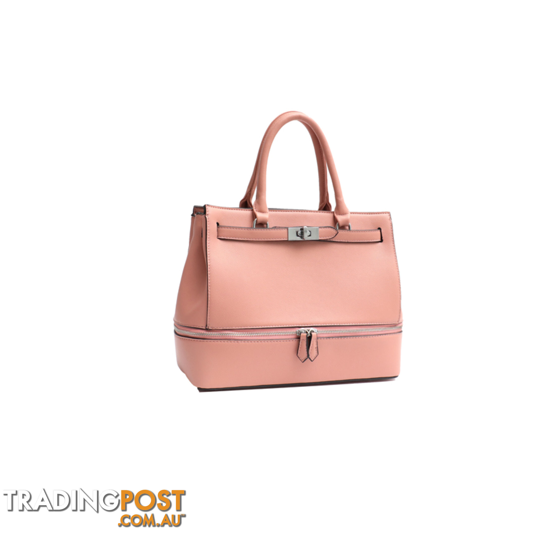 CATH PINK VEGAN LEATHER LADIES HANDBAG