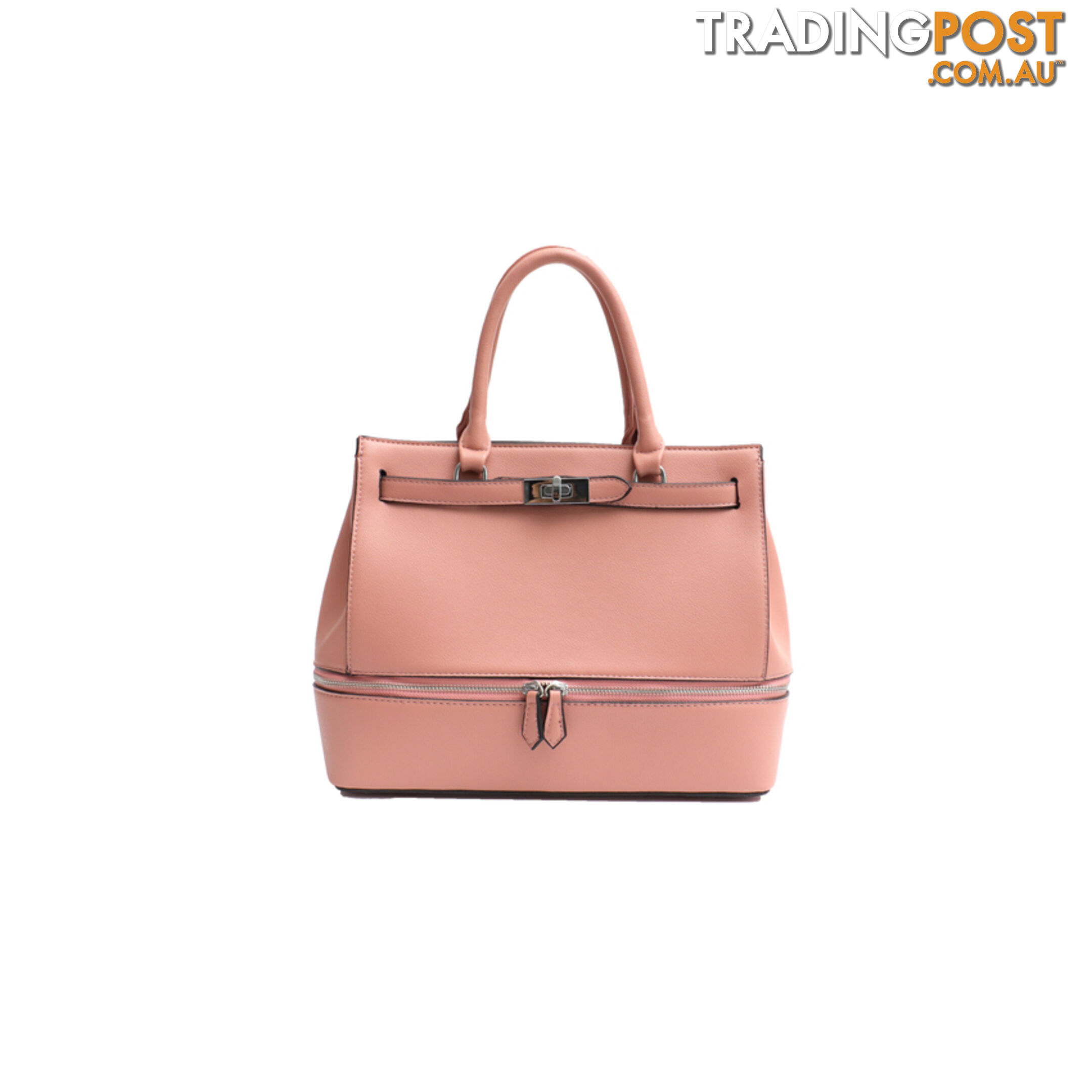 CATH PINK VEGAN LEATHER LADIES HANDBAG