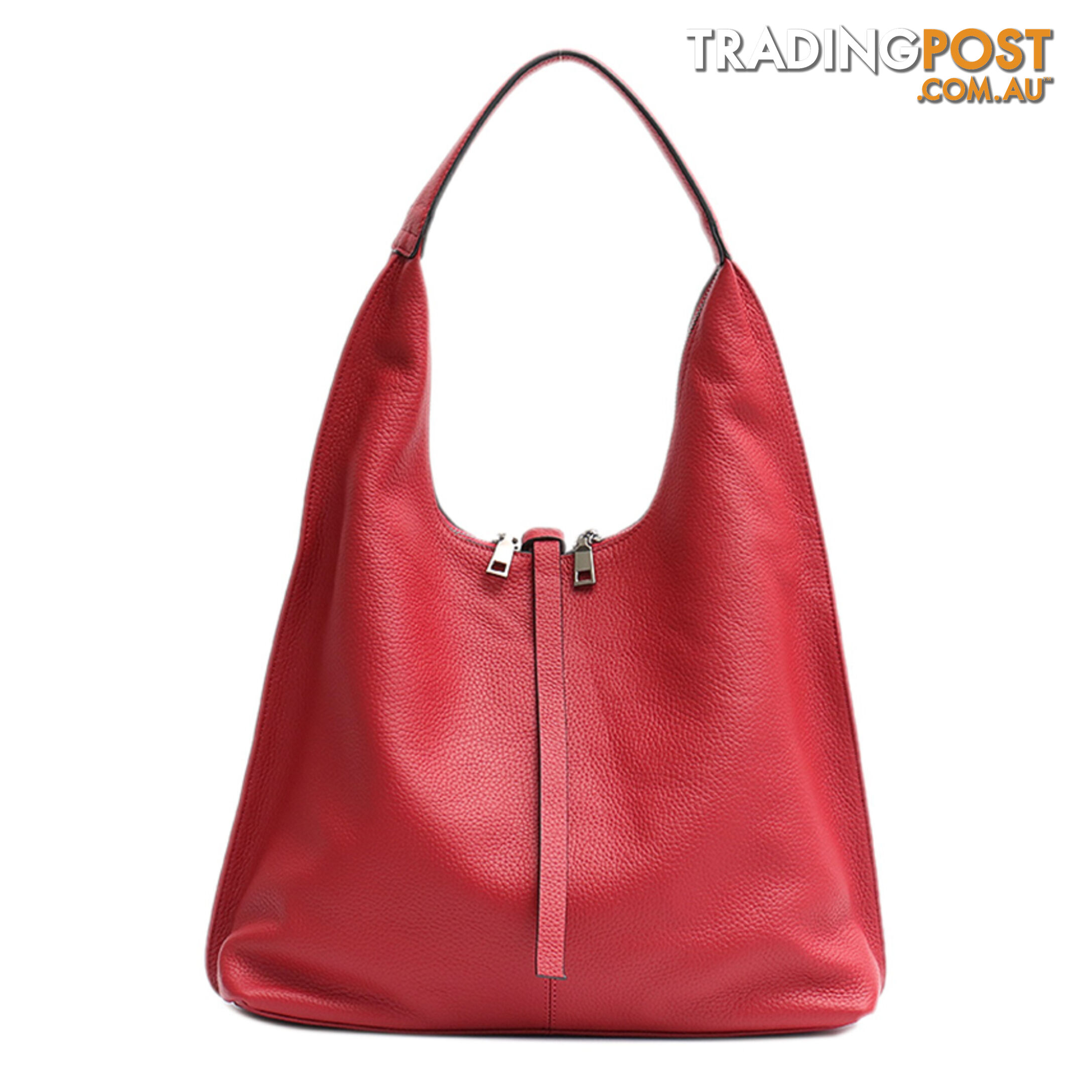 ANNIE RED GENUINE LEATHER LADIES HANDBAG