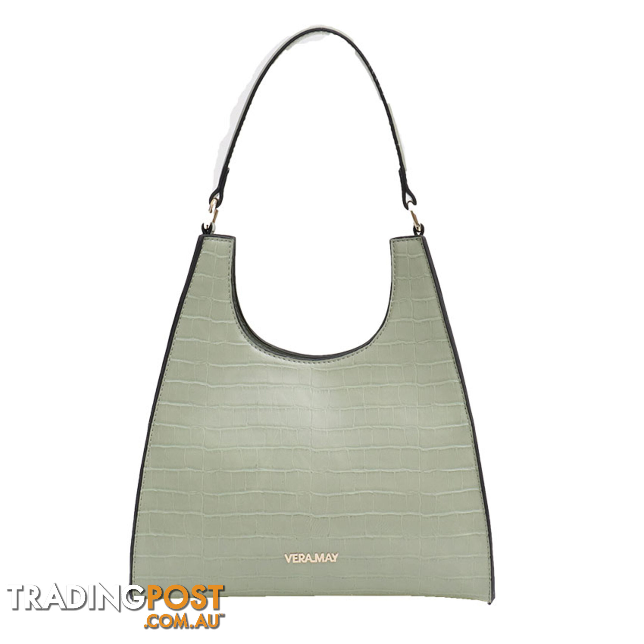 ASHLEY MINT FAUX LEATHER WOMENS HANDBAG