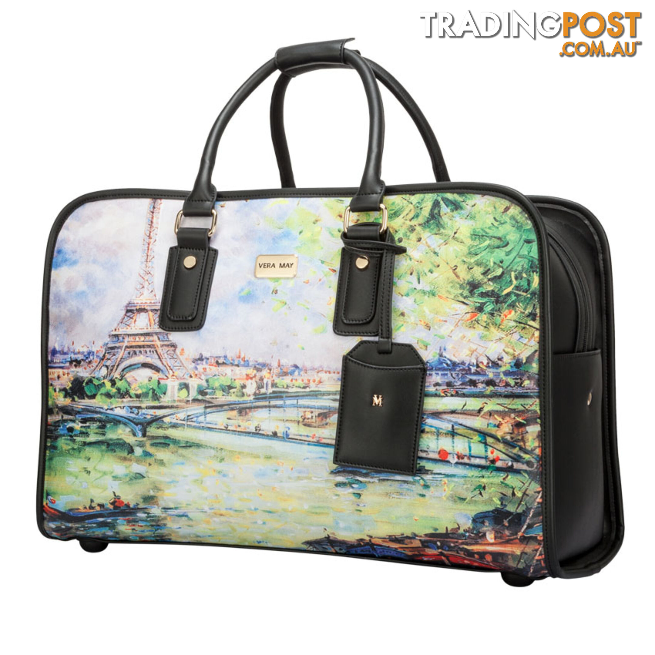 Eiffel Overnight Picture Travel Bag