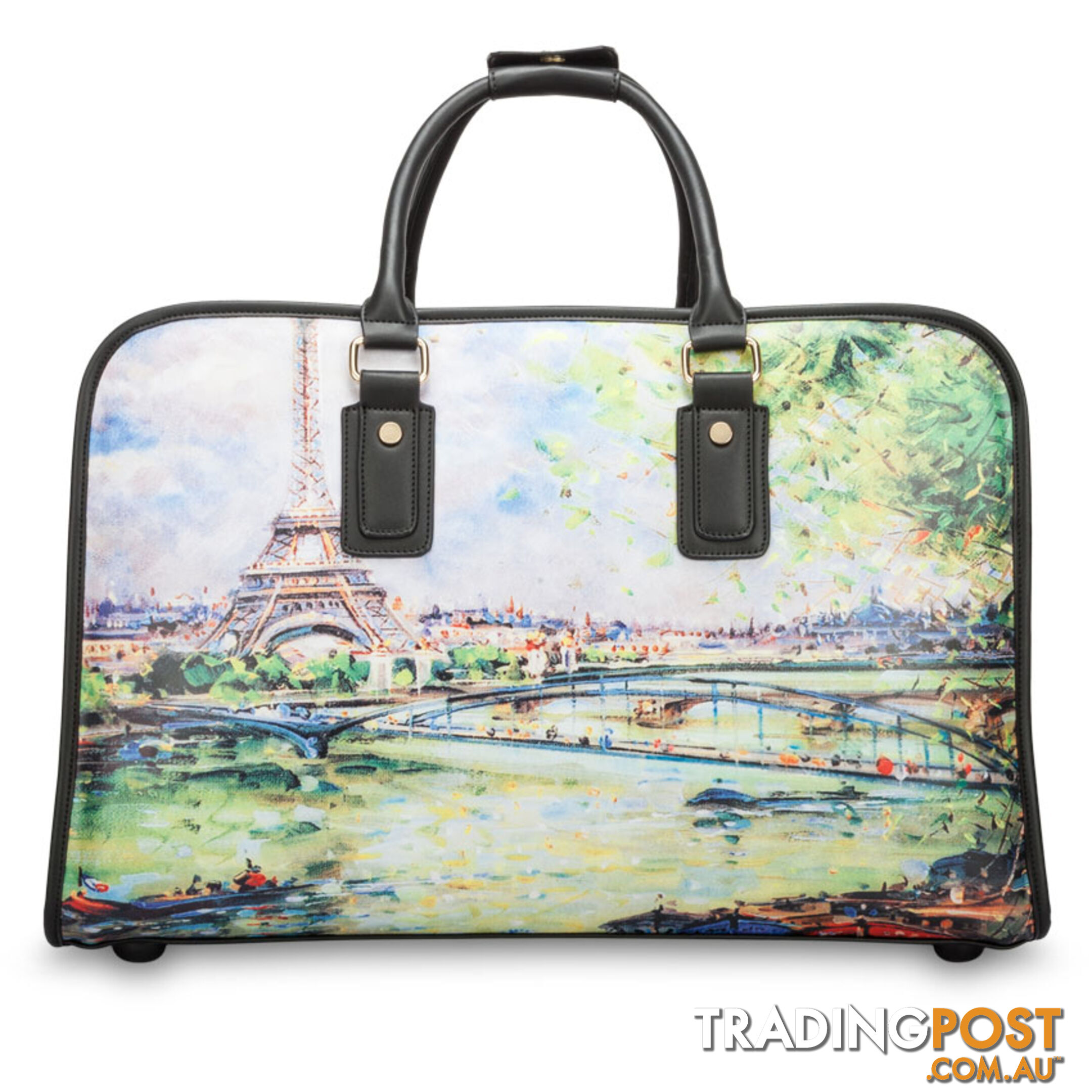 Eiffel Overnight Picture Travel Bag