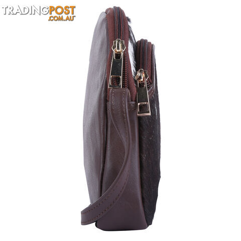 WINDSOR TAN GENUINE LEATHER SATCHEL BAG - photo 5 of 7