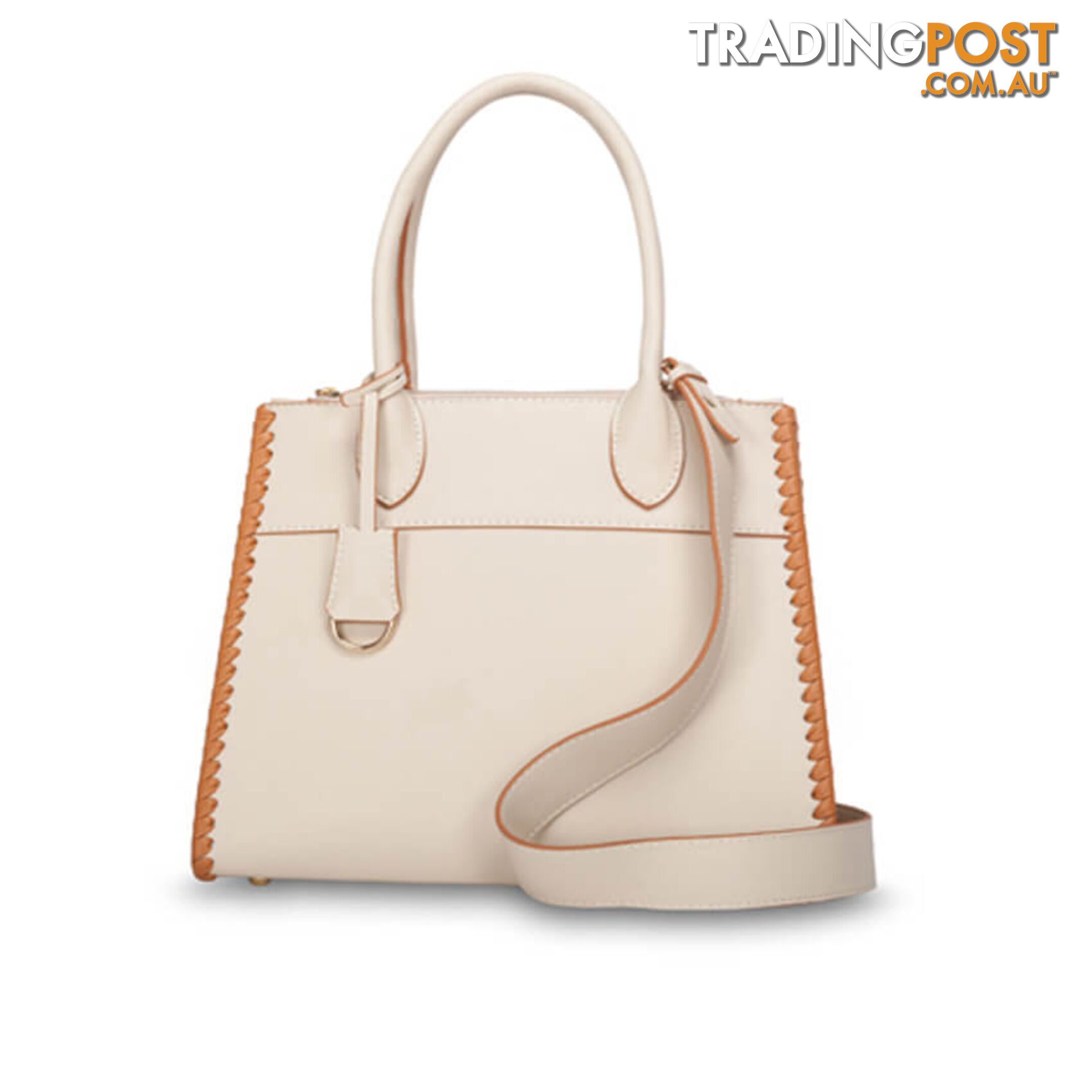 JASMINA Beige Women Handbag