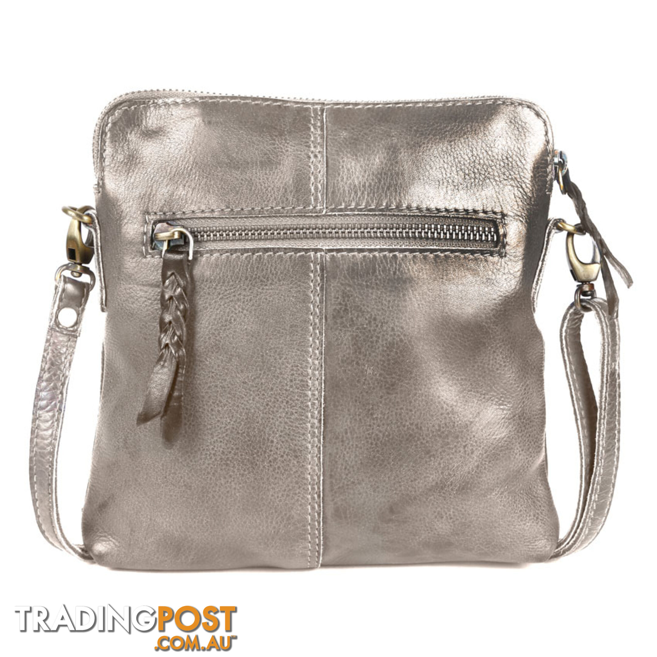 WEST GREY GENUINE LEATHER LADIES HANDBAG