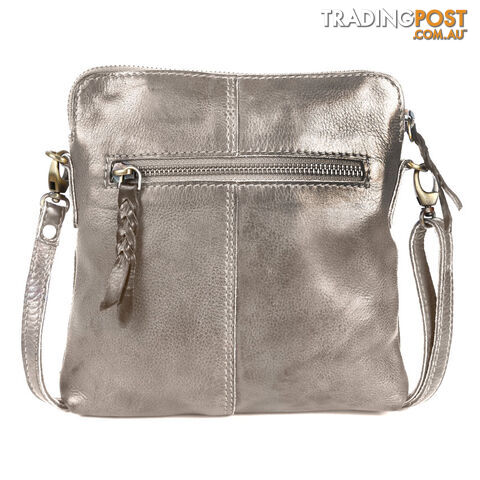 WEST GREY GENUINE LEATHER LADIES HANDBAG