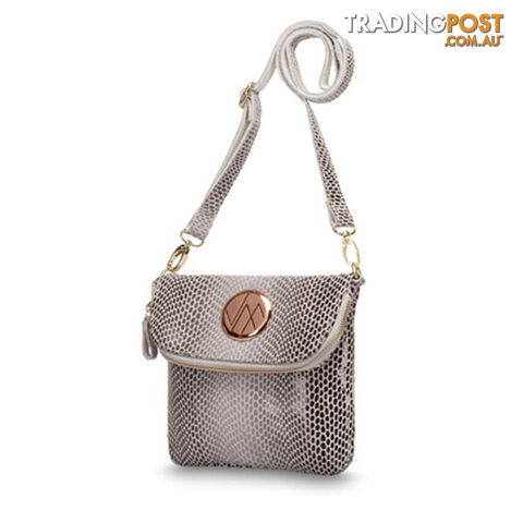 KRUISE Beige Women Genuine Leather Crossbody Handbag - photo 2 of 4