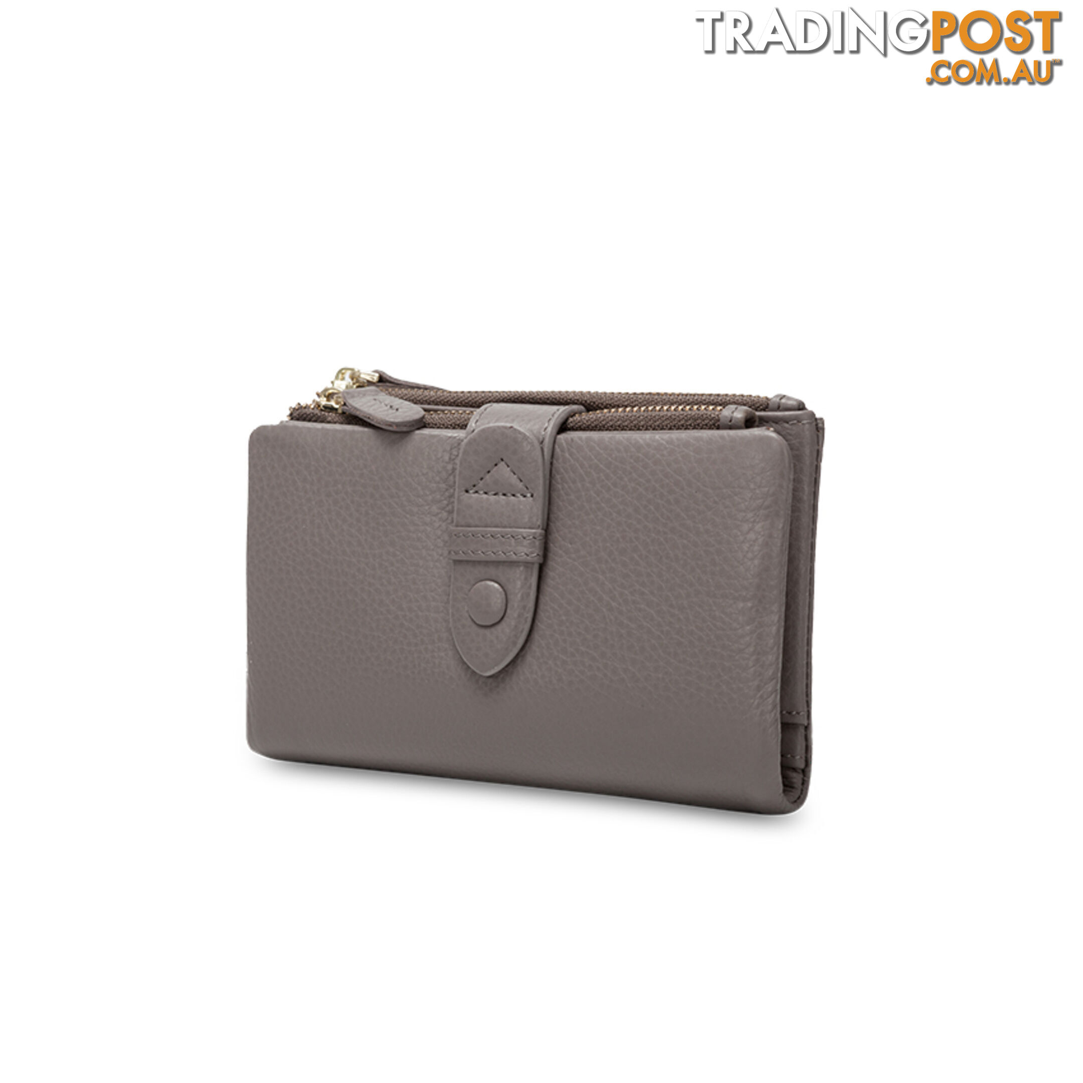 PAYTON Natural Grey Womens Leather Wallet