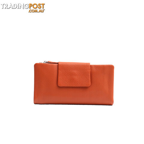 MAKI TAN GENUINE LEATHER LADIES WALLET