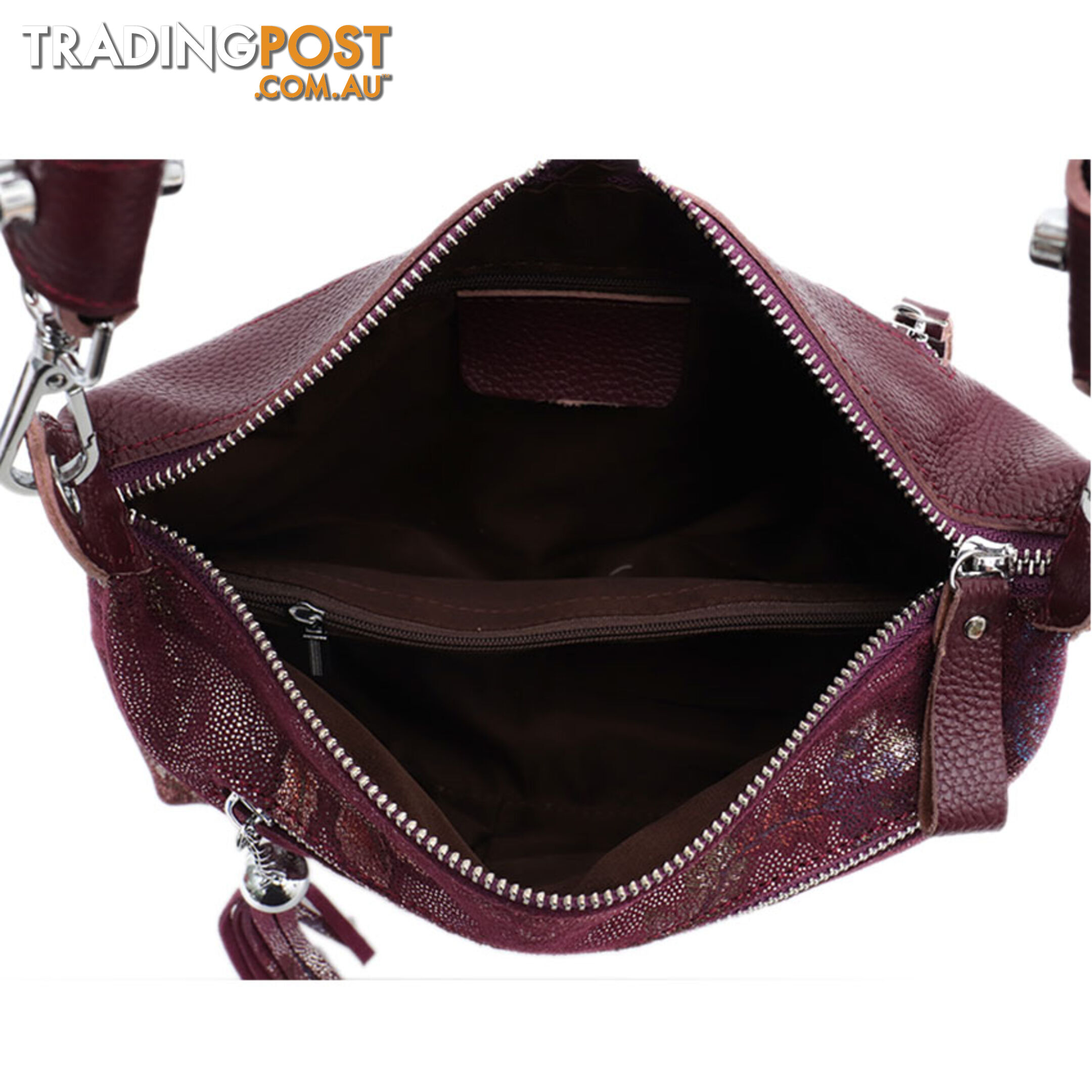 SOULMATE MULBERRY GENUINE LEATHER WOMENS SHOULDER HANDBAG