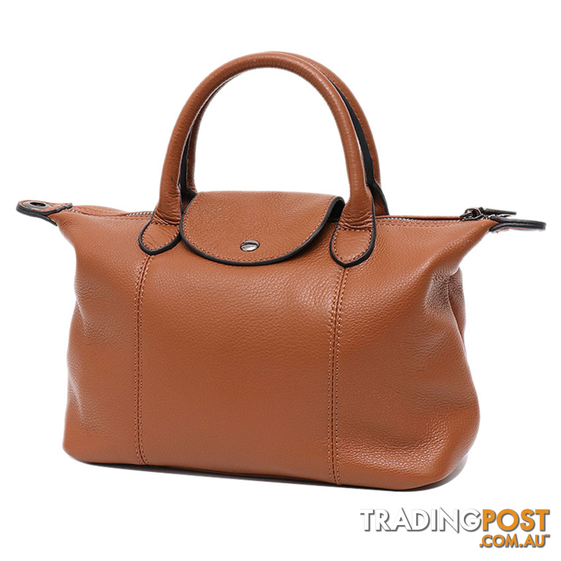 DREAMY MOCHA GENUINE LEATHER WOMENS HANDBAG