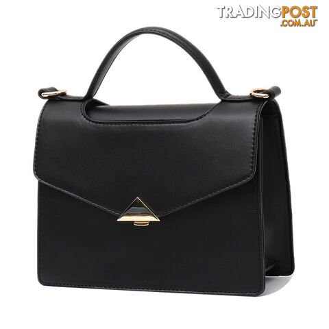 PEACE BLACK VEGAN LEATHER WOMENS HANDBAG - photo 3 of 3