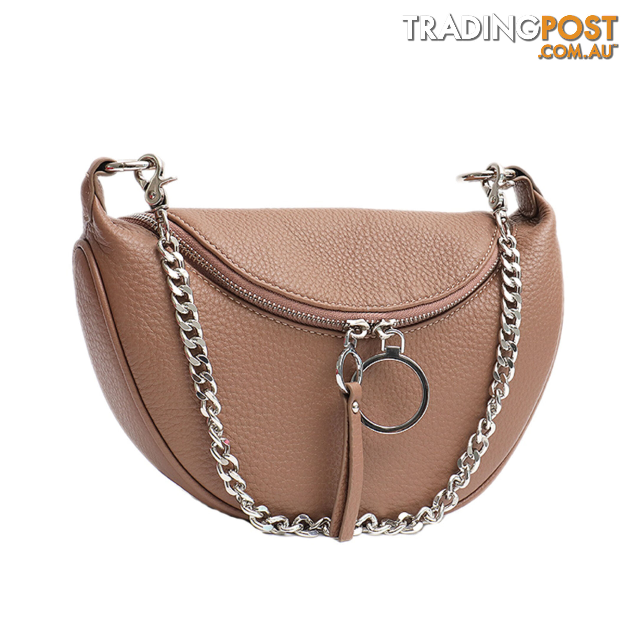 CANDACE STONE GENUINE LEATHER LADIES HANDBAG