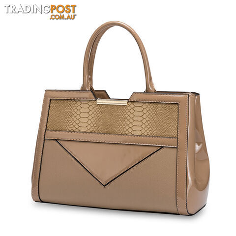 Pepper Taupe Beige Womens Satchel Handbag