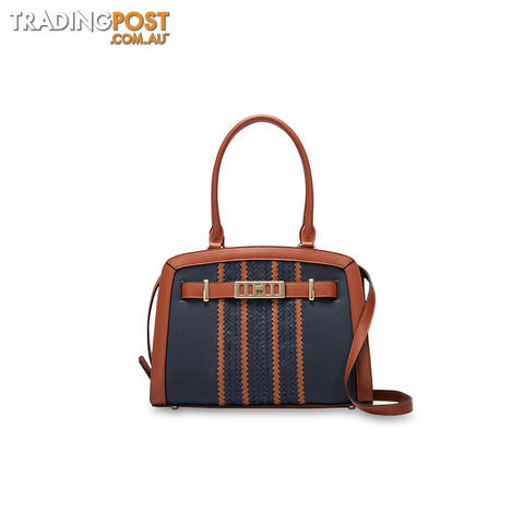 PERLA Navy Womens Handbag