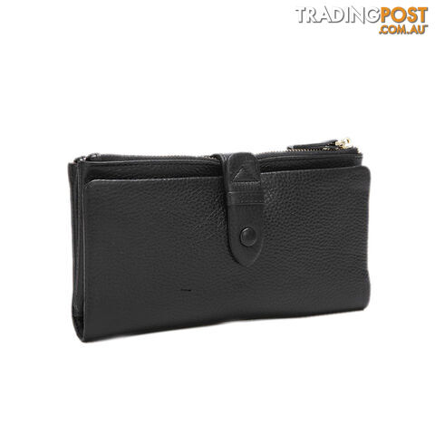 CHEYENNE BLACK GENUINE LEATHER LADIES WALLET - photo 3 of 3