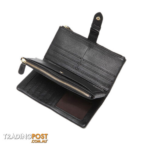 CHEYENNE BLACK GENUINE LEATHER LADIES WALLET - photo 2 of 3