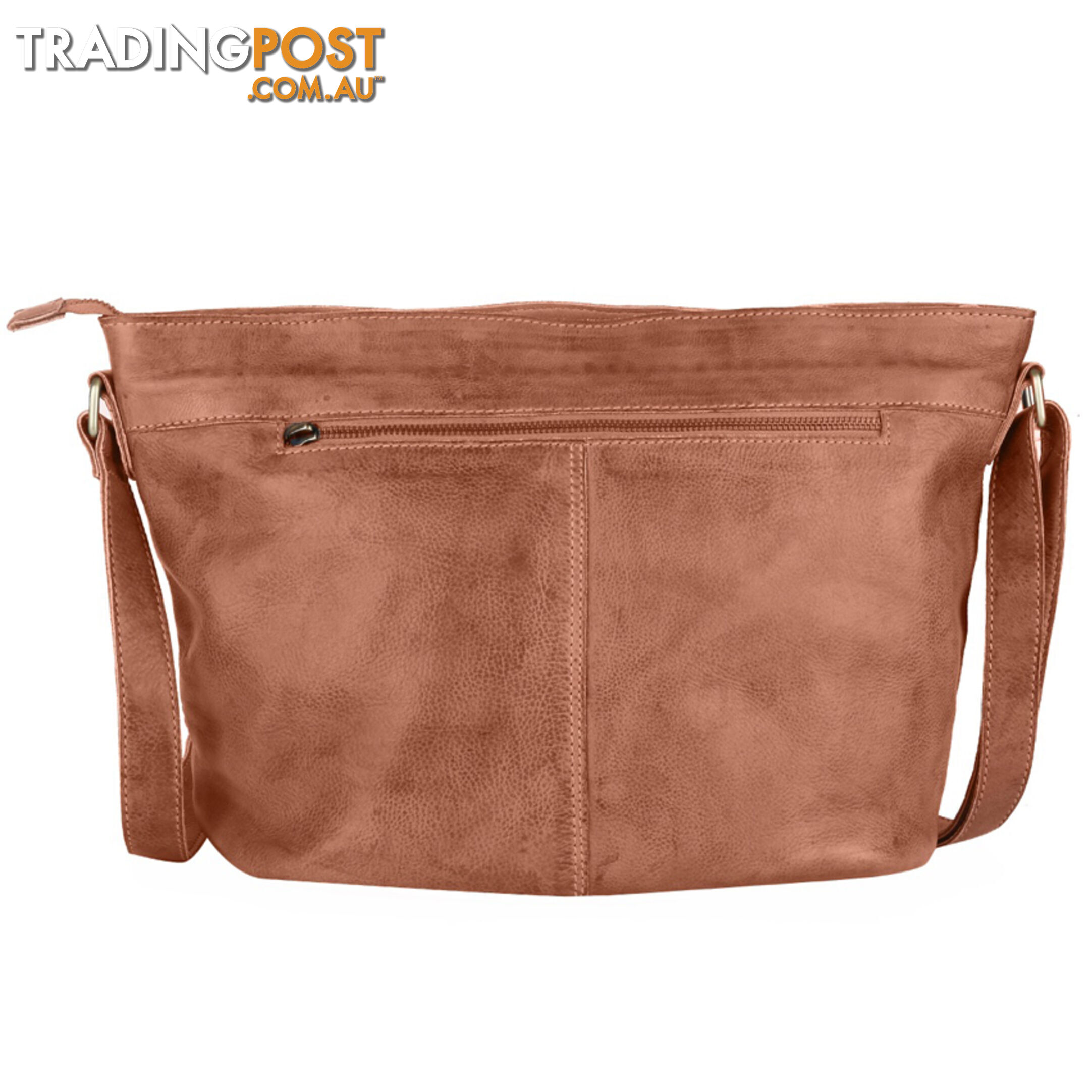 WEBSTER TAN GENUINE LEATHER LADIES HANDBAG