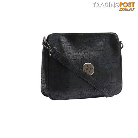 ATARA MIDNIGHT GENUINE LEATHER LADIES HANDBAG