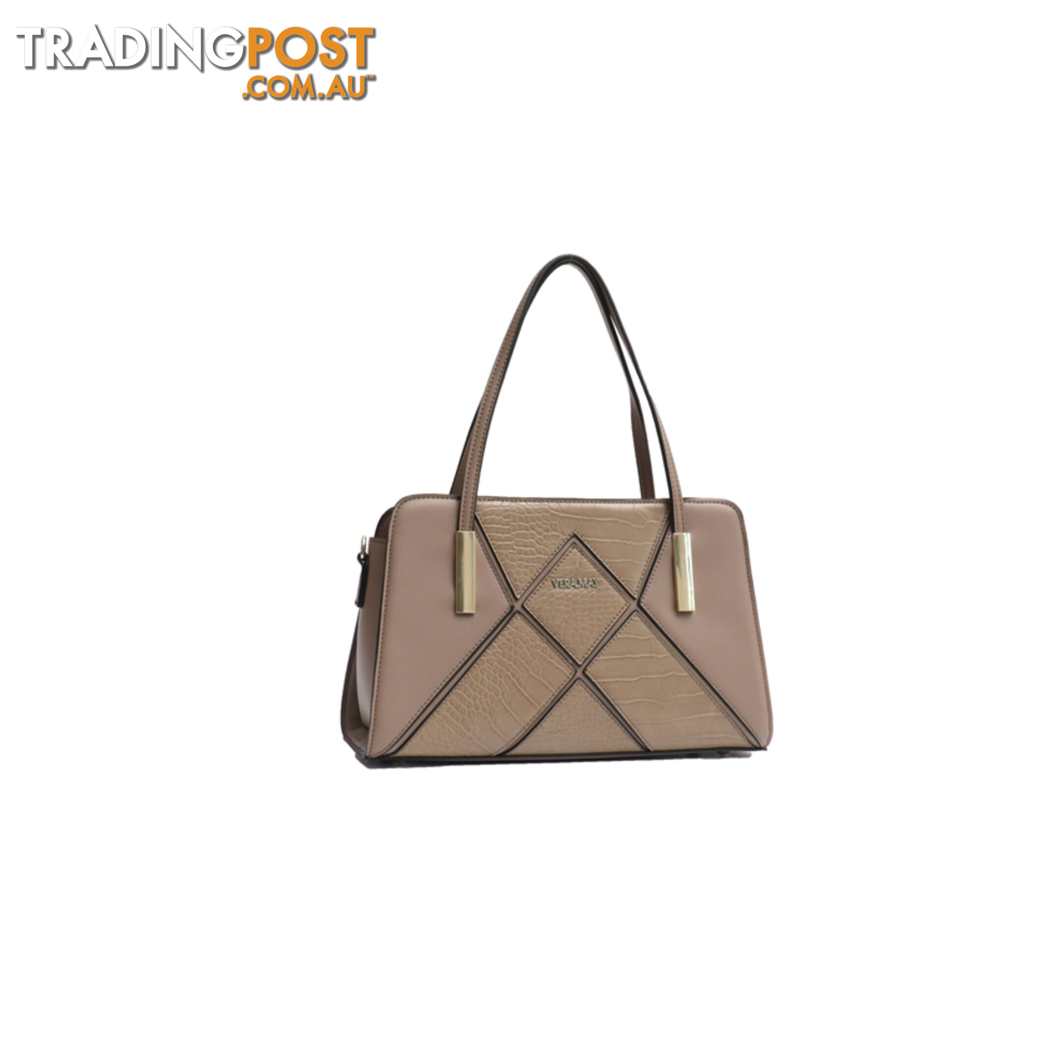 SHANNON LATTE VEGAN LEATHER LADIES HANDBAG