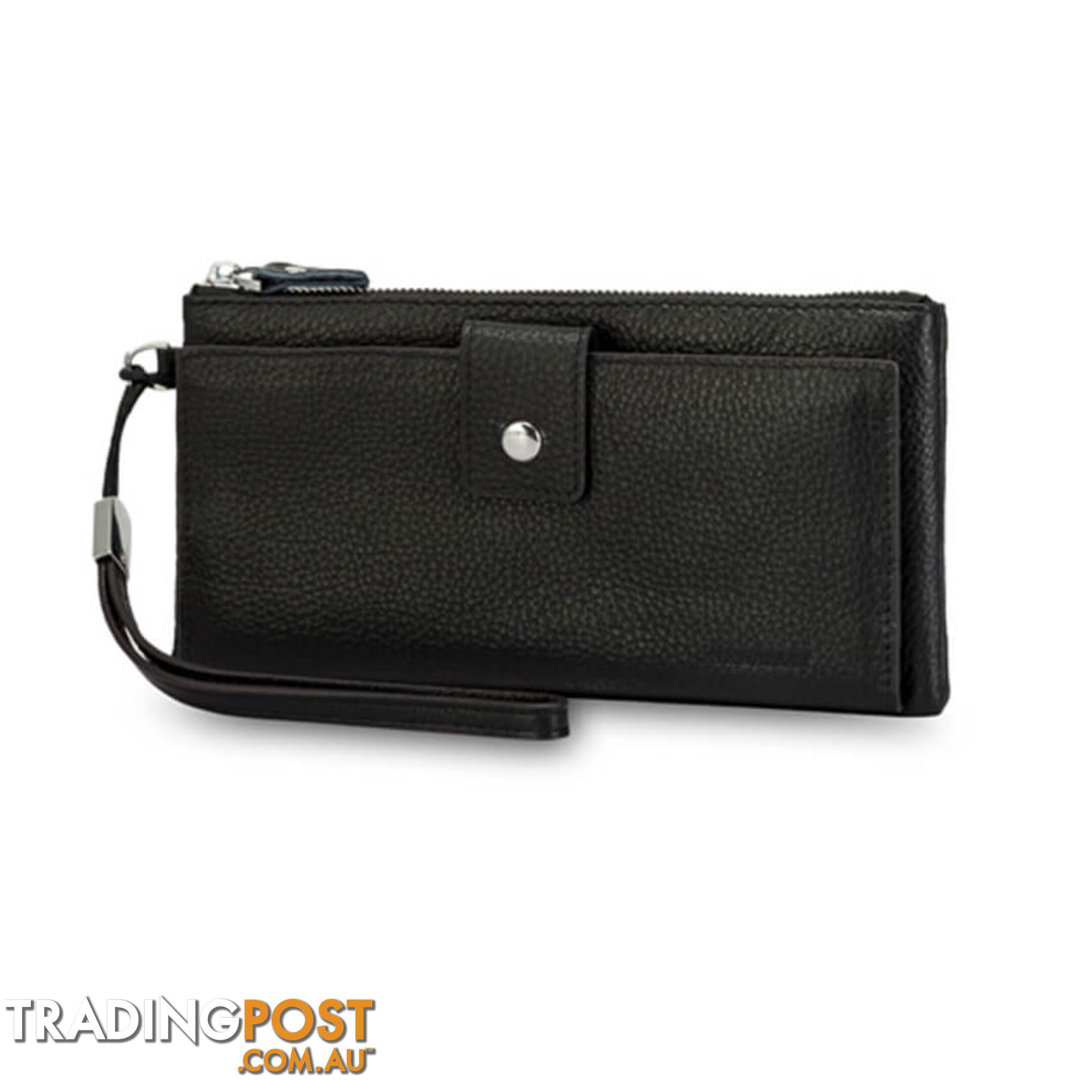 TORO Black Womens Soft Genuine Leather Wallet