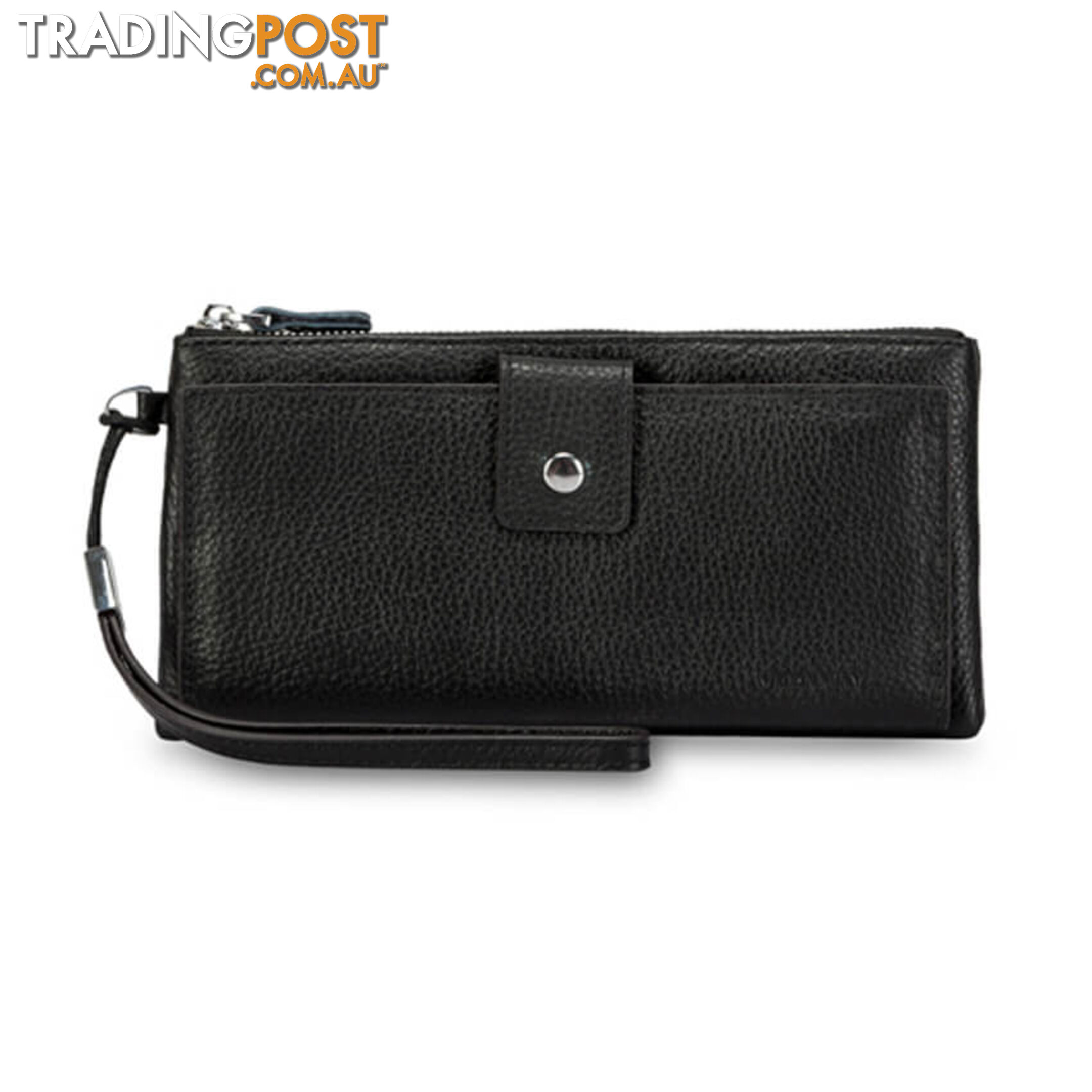 TORO Black Womens Soft Genuine Leather Wallet