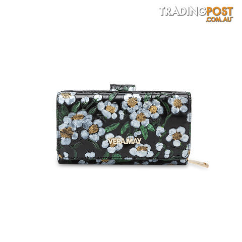 LW5M Daisy Floral Genuine Leather Wallet