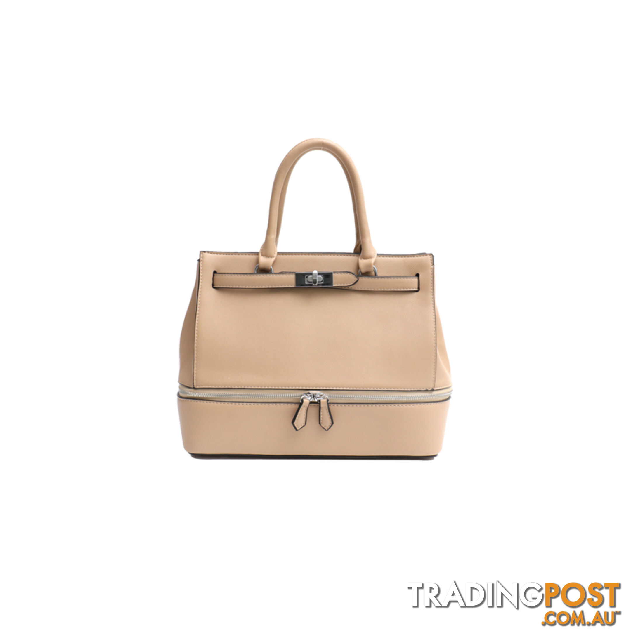 CATH NATURAL VEGAN LEATHER LADIES HANDBAG