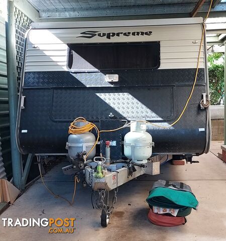 2014 Supreme Executive dual axle Pop-top caravan