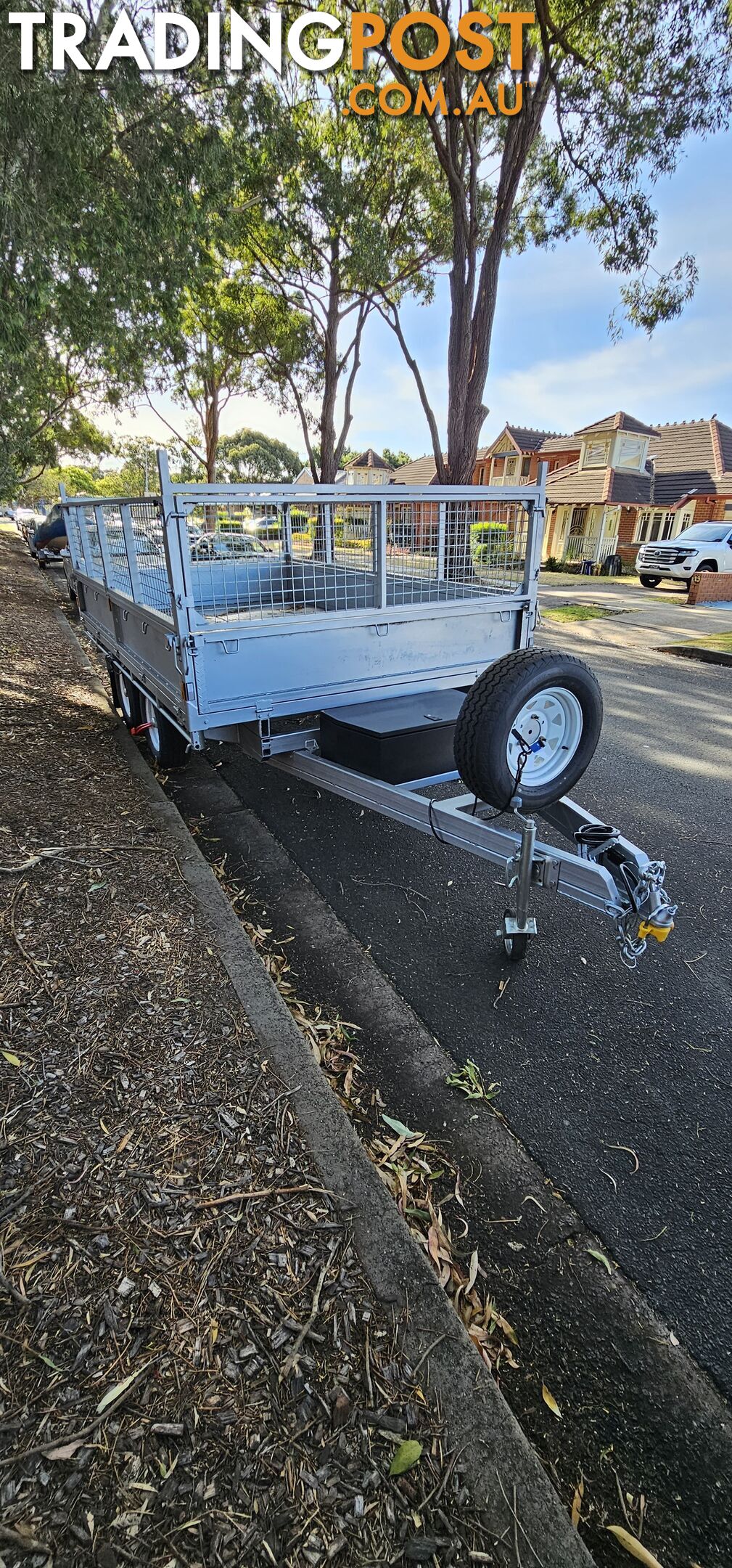 12x7 hydraulic tipper trailer
