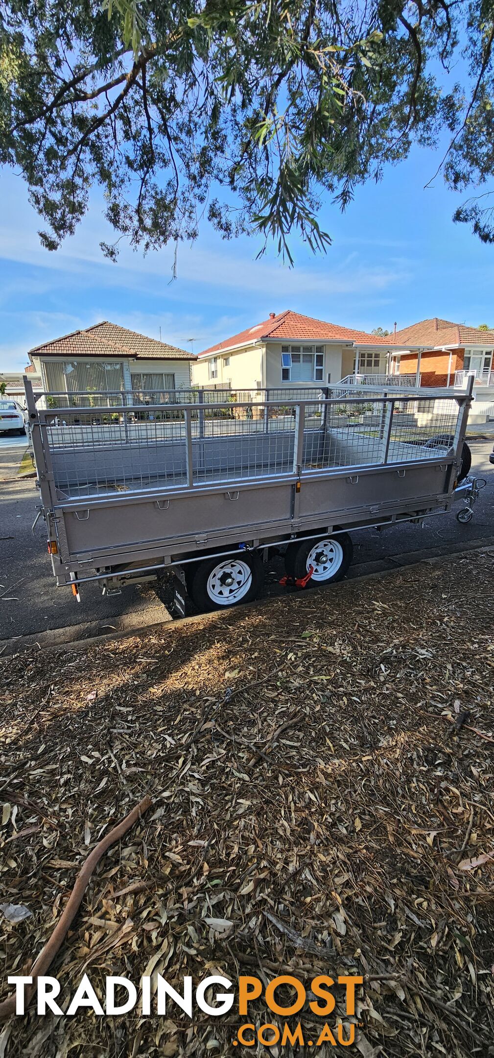 12x7 hydraulic tipper trailer