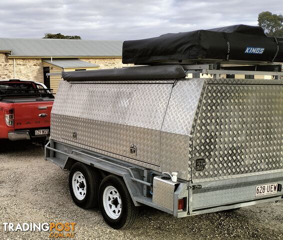 2017 Custom Built Aluminium Canopy Camper Trailer