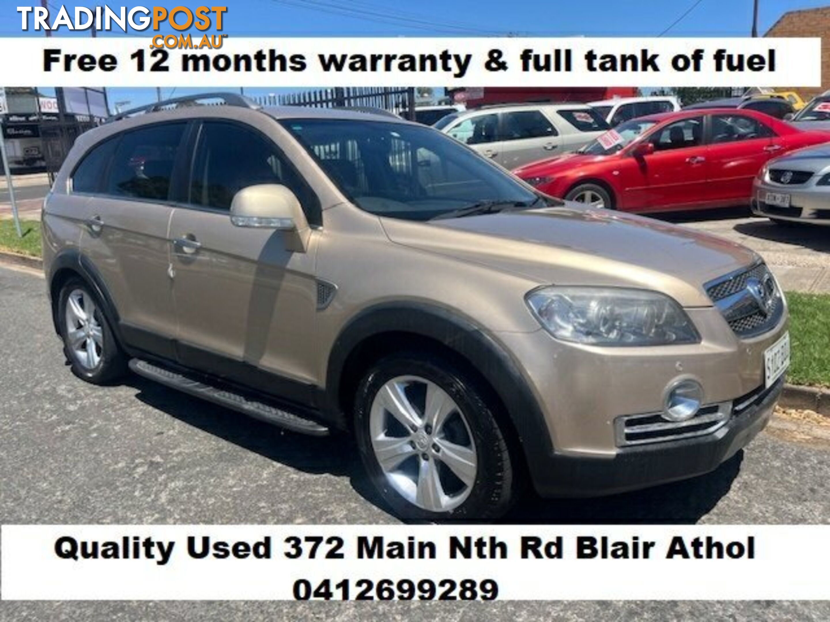 2008 HOLDEN CAPTIVA CG  WAGON